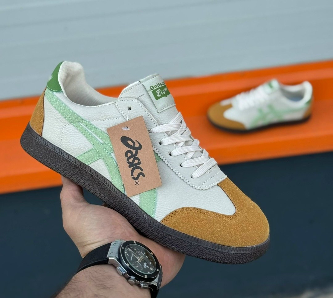 кроссовки onitsuka tiger tokuten,кроссовки onitsuka tiger,кроссовки asics onitsuka tiger,кроссовки onitsuka tiger tokuten lifestyle unisex светло-коричневый/зеленый,onitsuka tiger асикс токутен бежевы