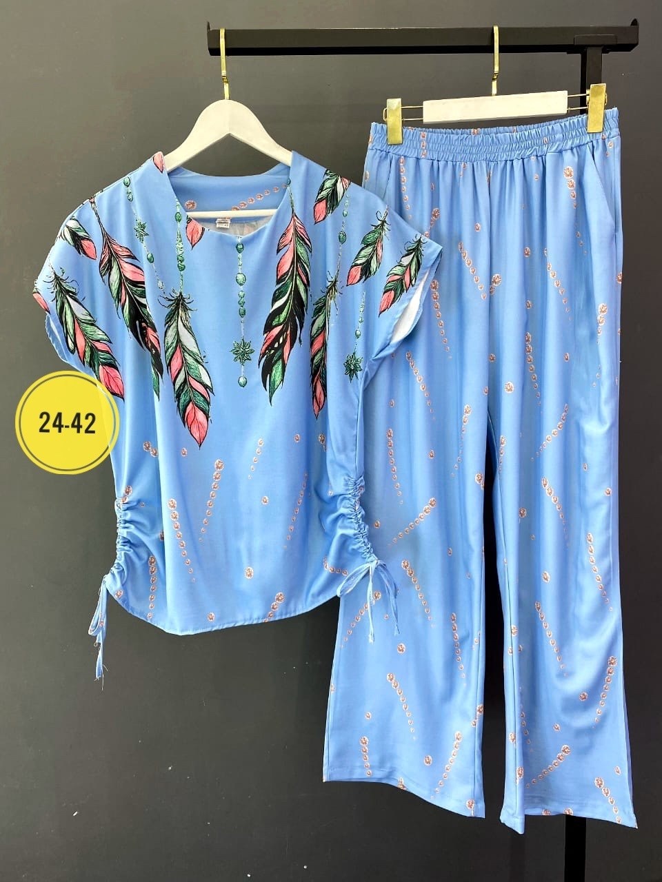 женский костюм больших размеров,костюм для женщин,женские костюмы,летний брючный костюм,женский костюм двойка