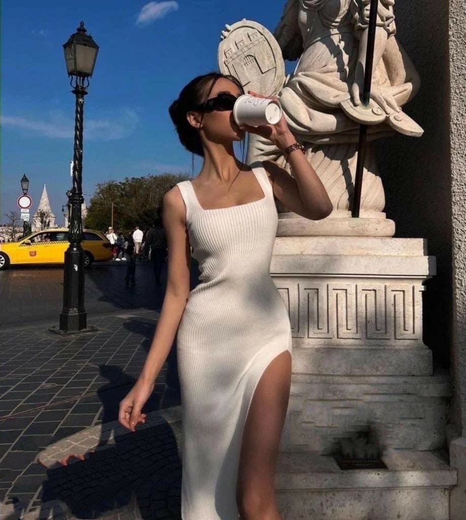 платье с разрезом,платье с разрезом летнее,платье женской,облегающее платье,платье лапша длинная