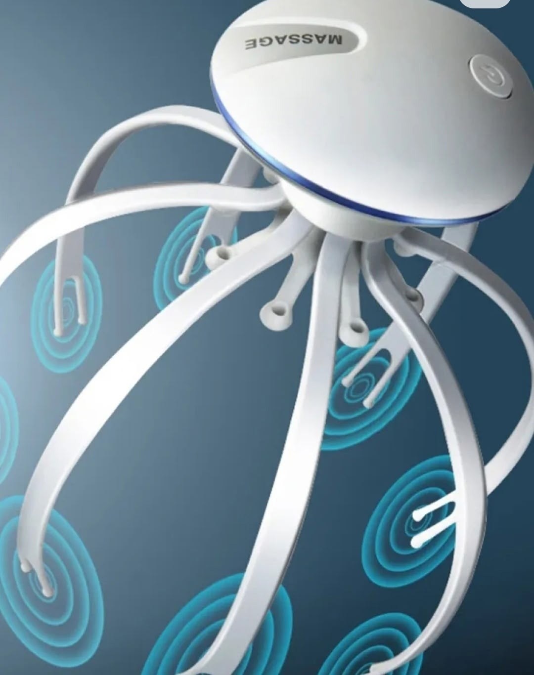 массажер для головы электрический,массажер для головы осьминог,умный электрический массажер для головы осьминог,беспроводной электрический массажер для головы,массажер для головы