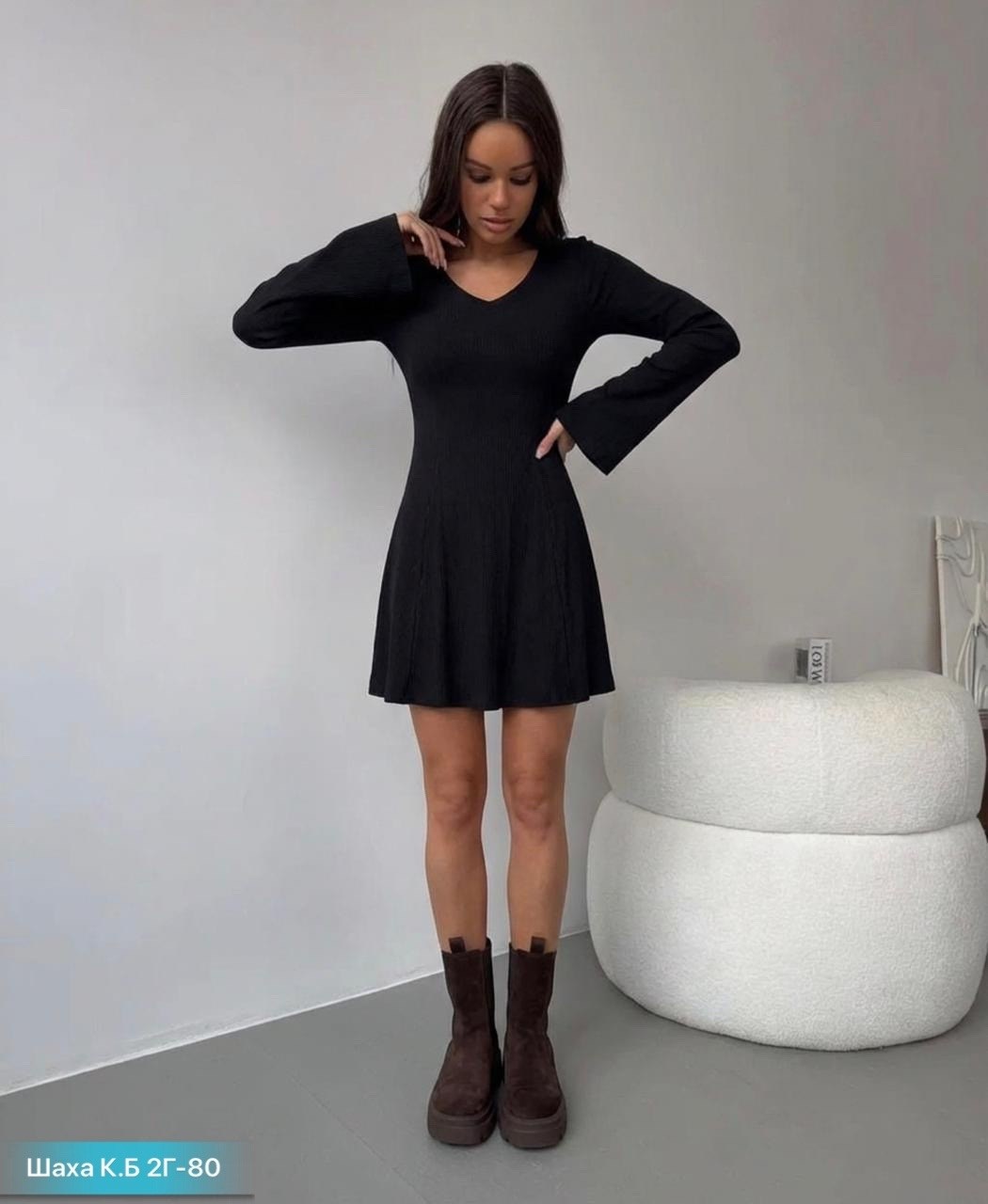 женское платье,платье,платье мини,платье черное,платье трикотажное