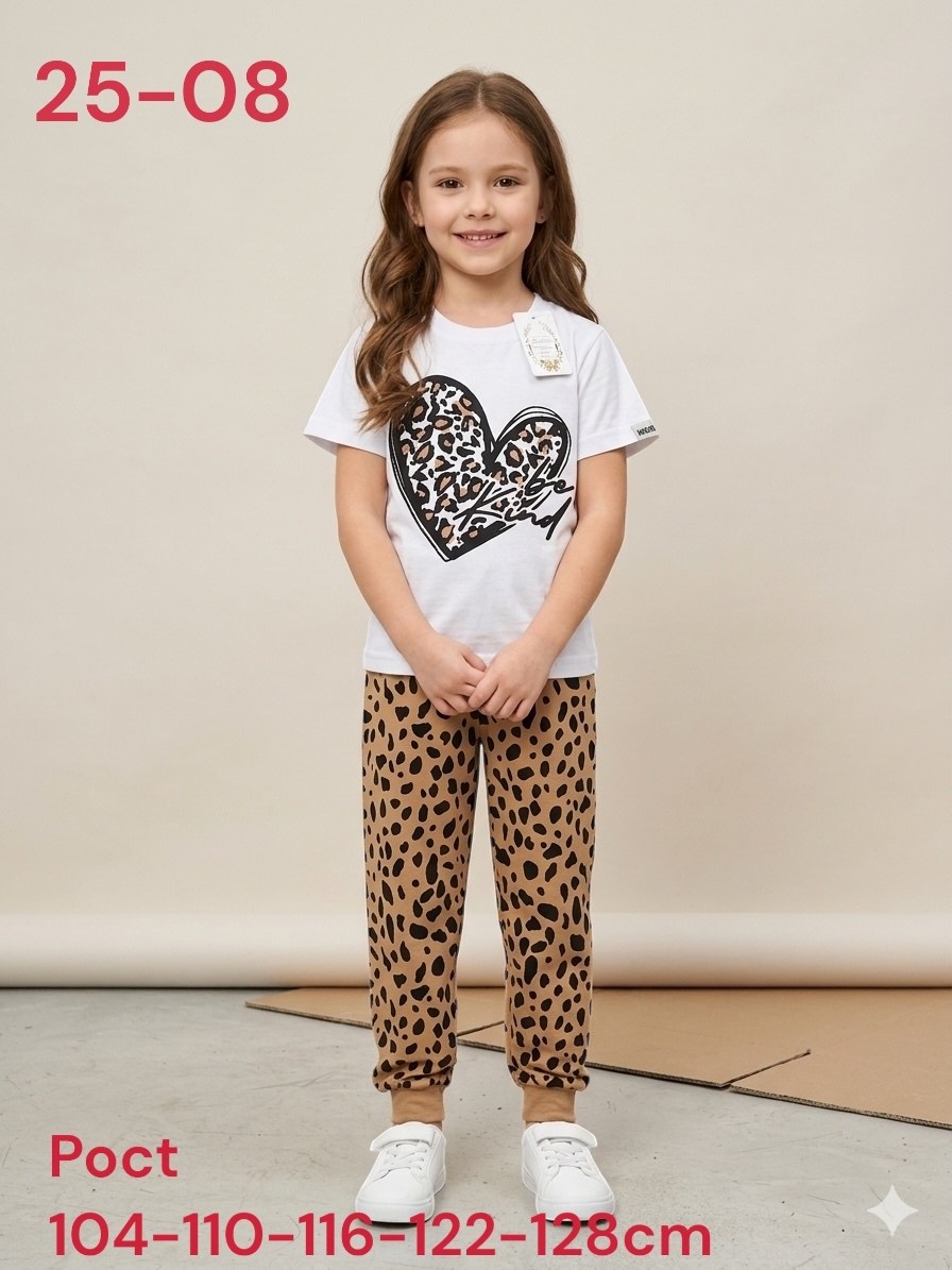 пижама для девочки,детская пижама,футболки для девочки,пижама с брюками для девочки,пижама донелла детская