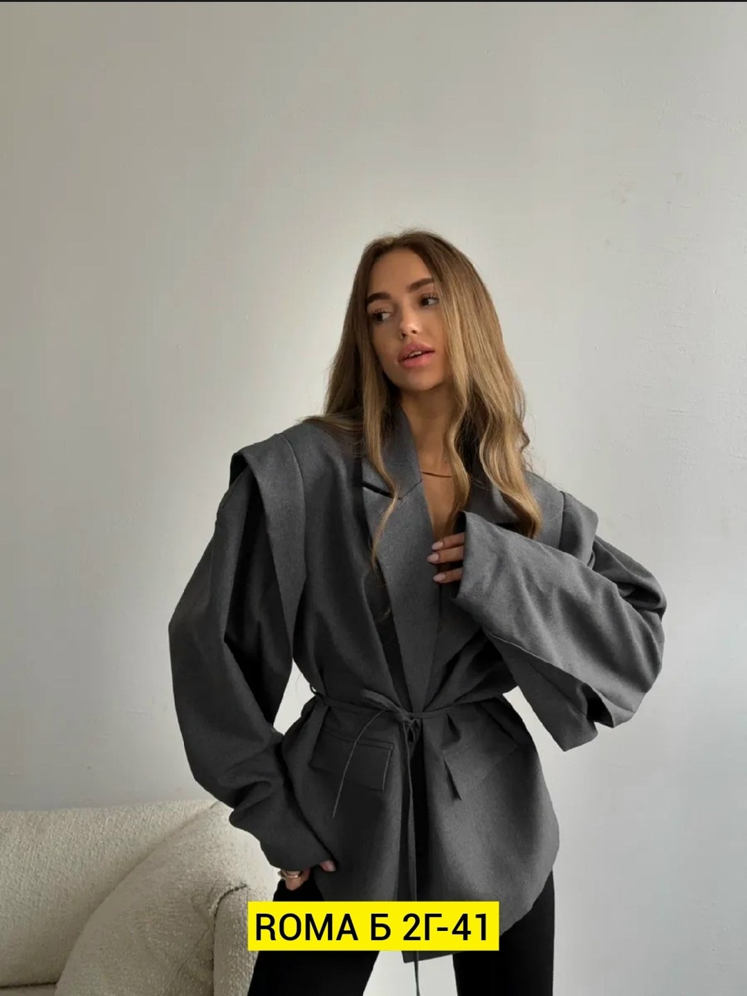 пиджак оверсайз на завязках azamction,пиджак жакет оверсайз,пиджак женский,женский пиджак с поясом