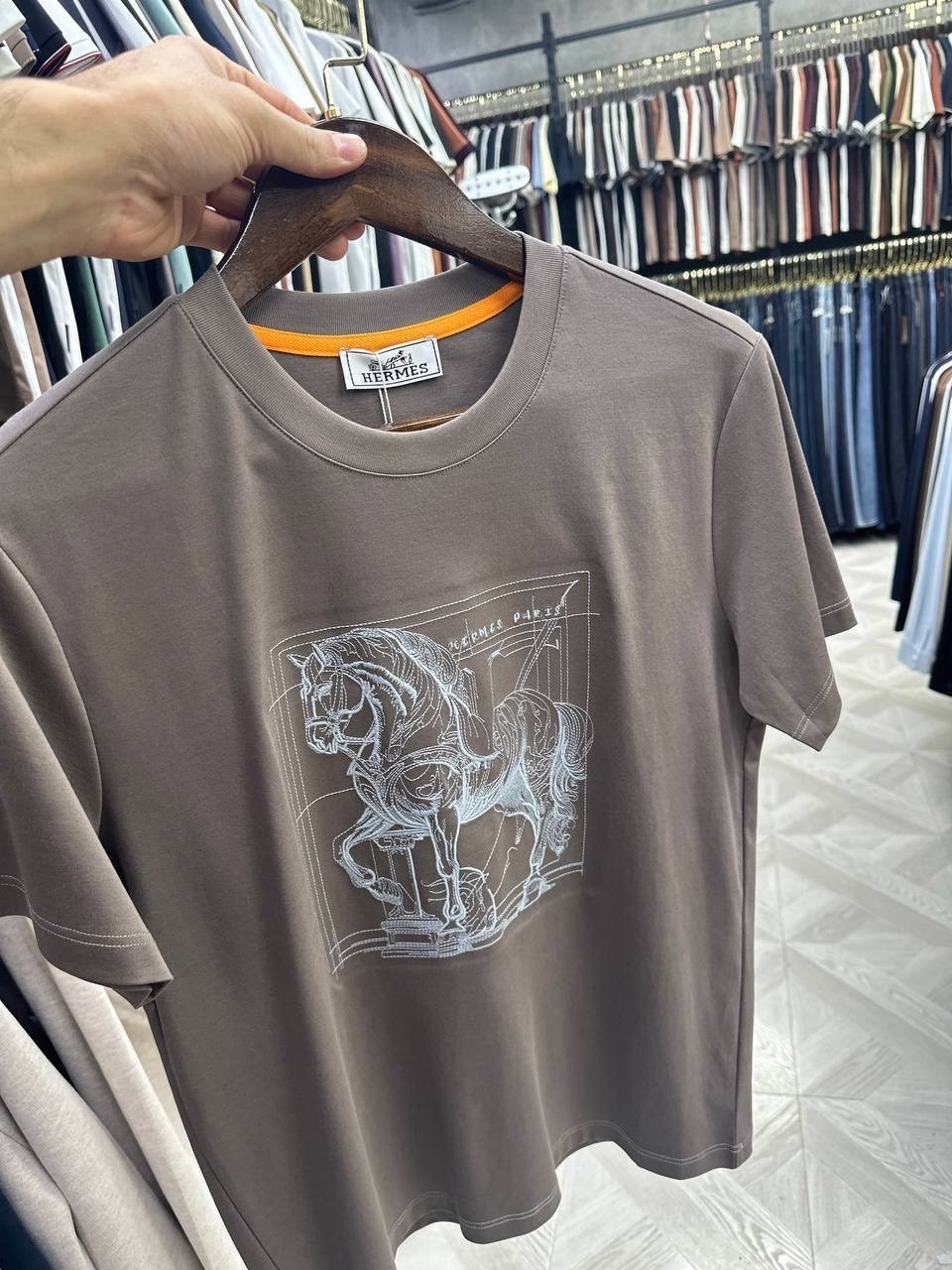 мужская футболка,футболка,коричневая футболка оверсайз,футболки для мужчин,коричневая футболка