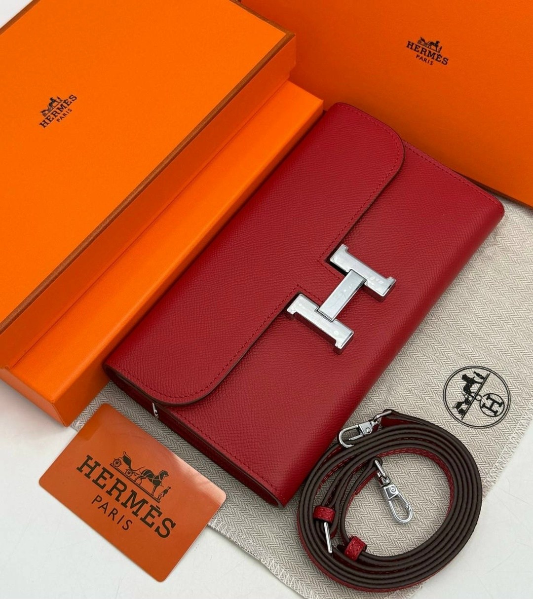 кошелек hermes,клатч эрмес,клатч hermes,кошельки хермес женские,реплика кошелька hermes красный