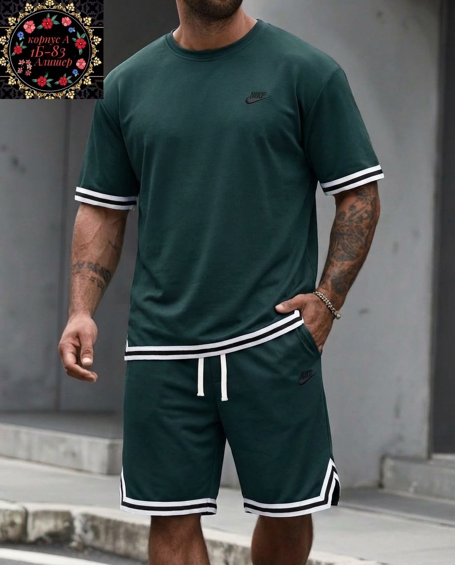 мужские комплекты,комплект одежды,костюм спортивный мужской с шортами и футболкой,летний спортивный костюм с футболкой и шортами,спортивные костюм