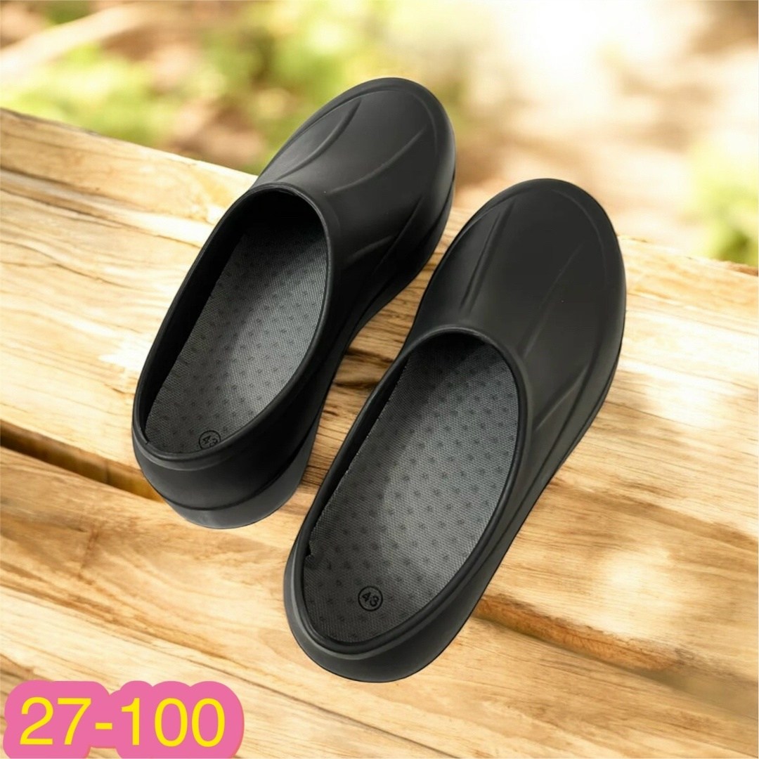 галоши janette садовые гл-400 размер 39-40, цвет чёрный, эва,галоши садовые размер 37-38 чёрный эва,резиновые галоши,обувь,галоши lucky land