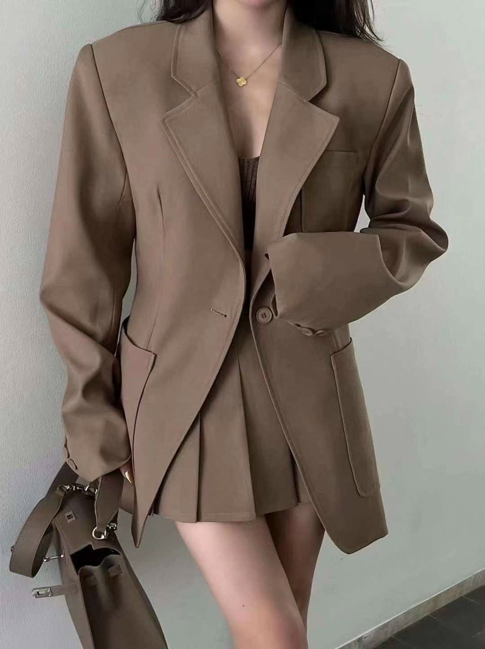 модные костюмы,костюм с юбкой женский,костюм с юбкой,корейская мода