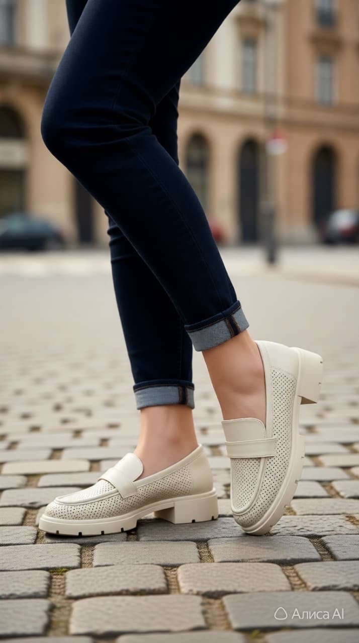 ,белые лоферы,лоферы женские,лоферы женские летние из натуральной кожи,лоферы летние