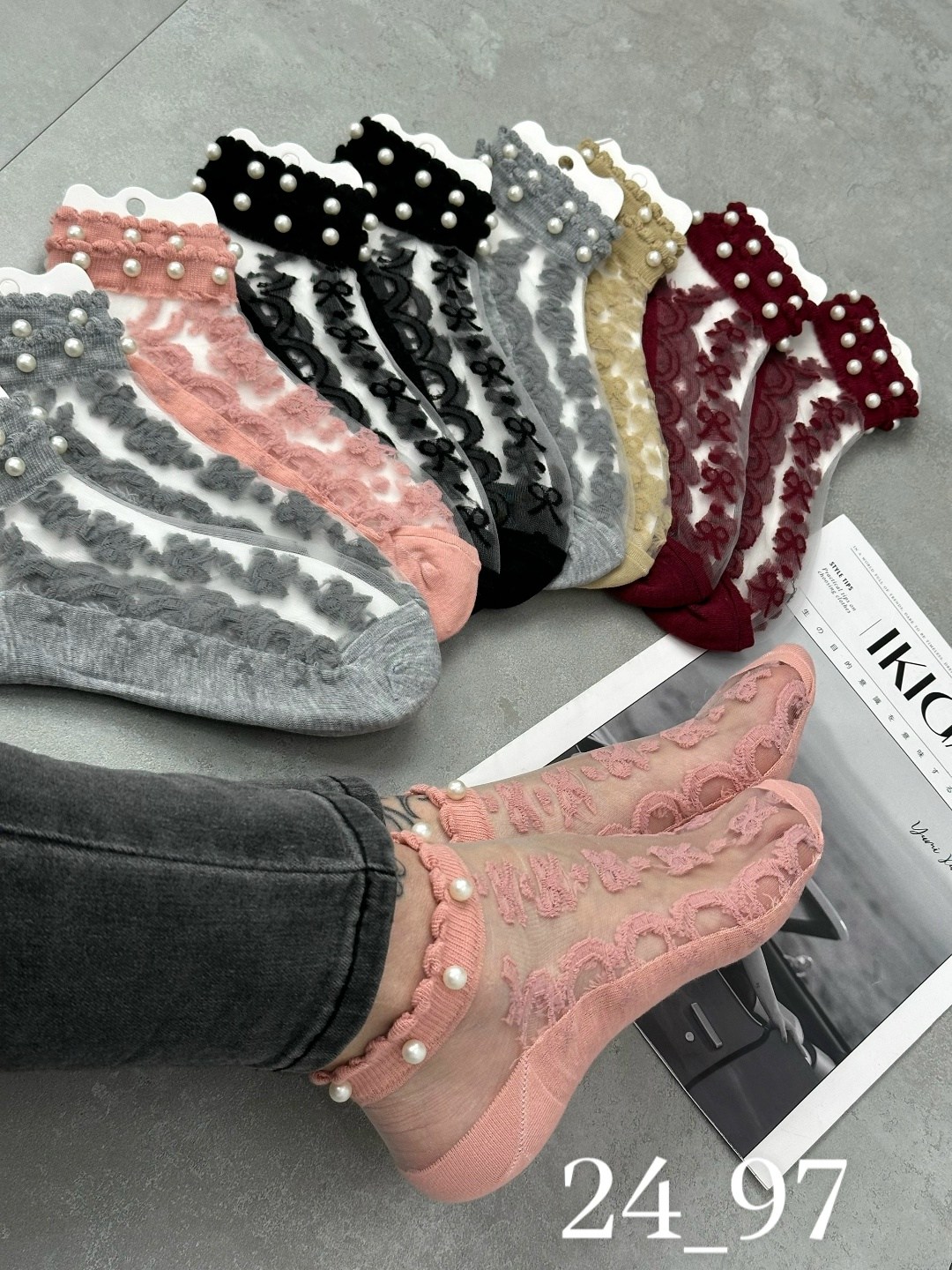 носки женские,короткие женские носки,носки модная,носки с бусинками женские,носки для женщин