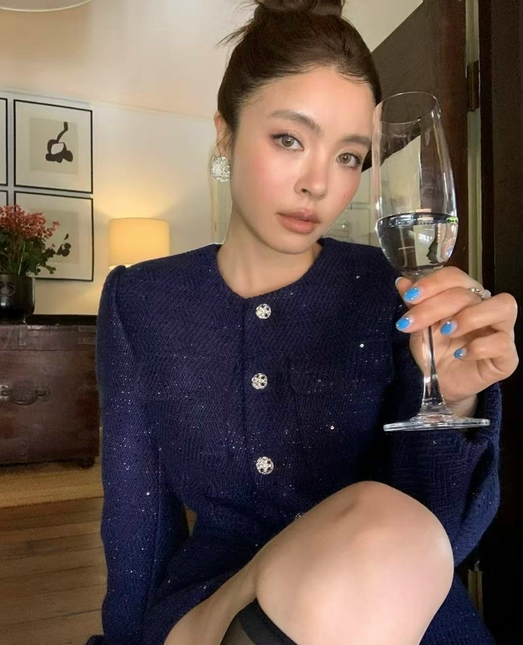 твидовый костюм,женский твидовый костюм,пиджак твидовый жакет,твидовые жакеты,синий твидовый жакет