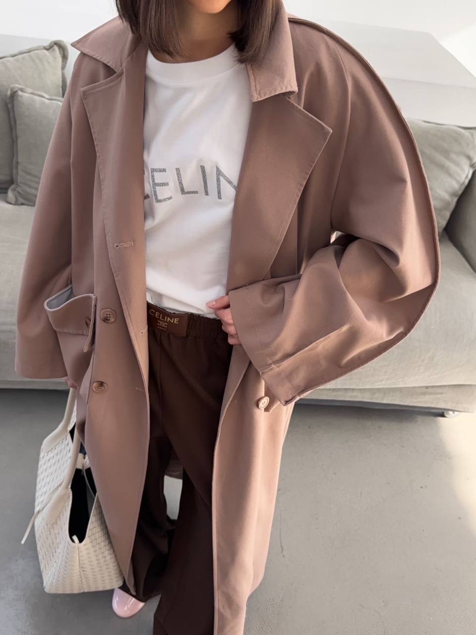 тренч оверсайз,плащ оверсайз,стиль одежды,женские плащи