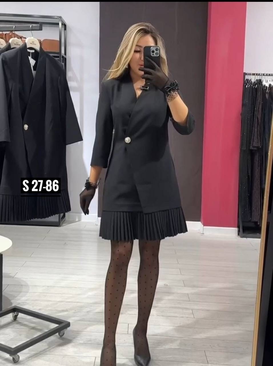 платье пиджак,костюм с юбкой,платье-пиджак (плиссе),костюм женский черный стильный костюм удлиненный пиджак и юбка,коктейльное платье пиджак