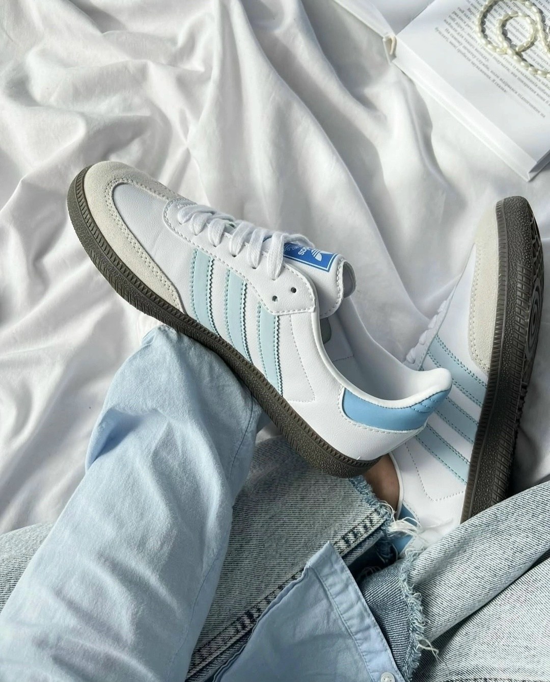 кроссовки adidas samba,кроссовки adidas samba og,adidas samba og,adidas samba og white halo blue,женские кроссовки adidas
