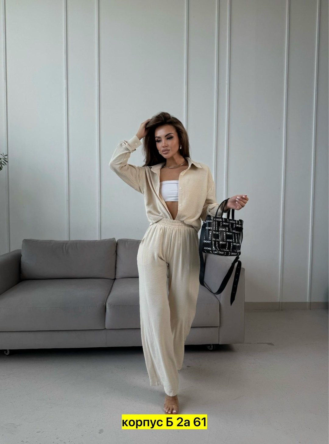 брючный костюм женский,костюм брючный летний женский,костюм брючный,костюм с рубашкой и брюками из мягчайшей ткани,костюм двойка женский брючный