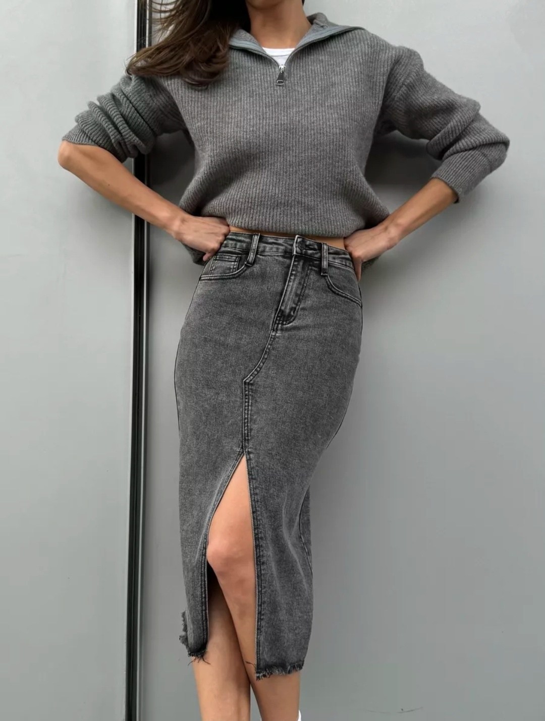 юбка джинсовая,юбка миди джинсовая,женские джинсовые юбки,юбка джинсовая модис,юбка серая джинсовая