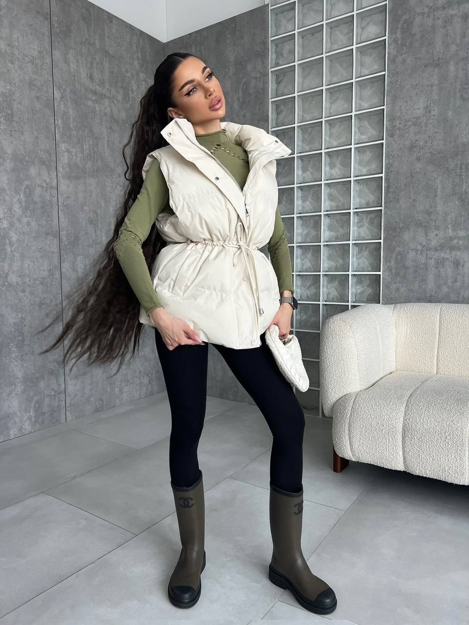 жилетка женская,теплый жилет,жилет,жилет женский,жилетка