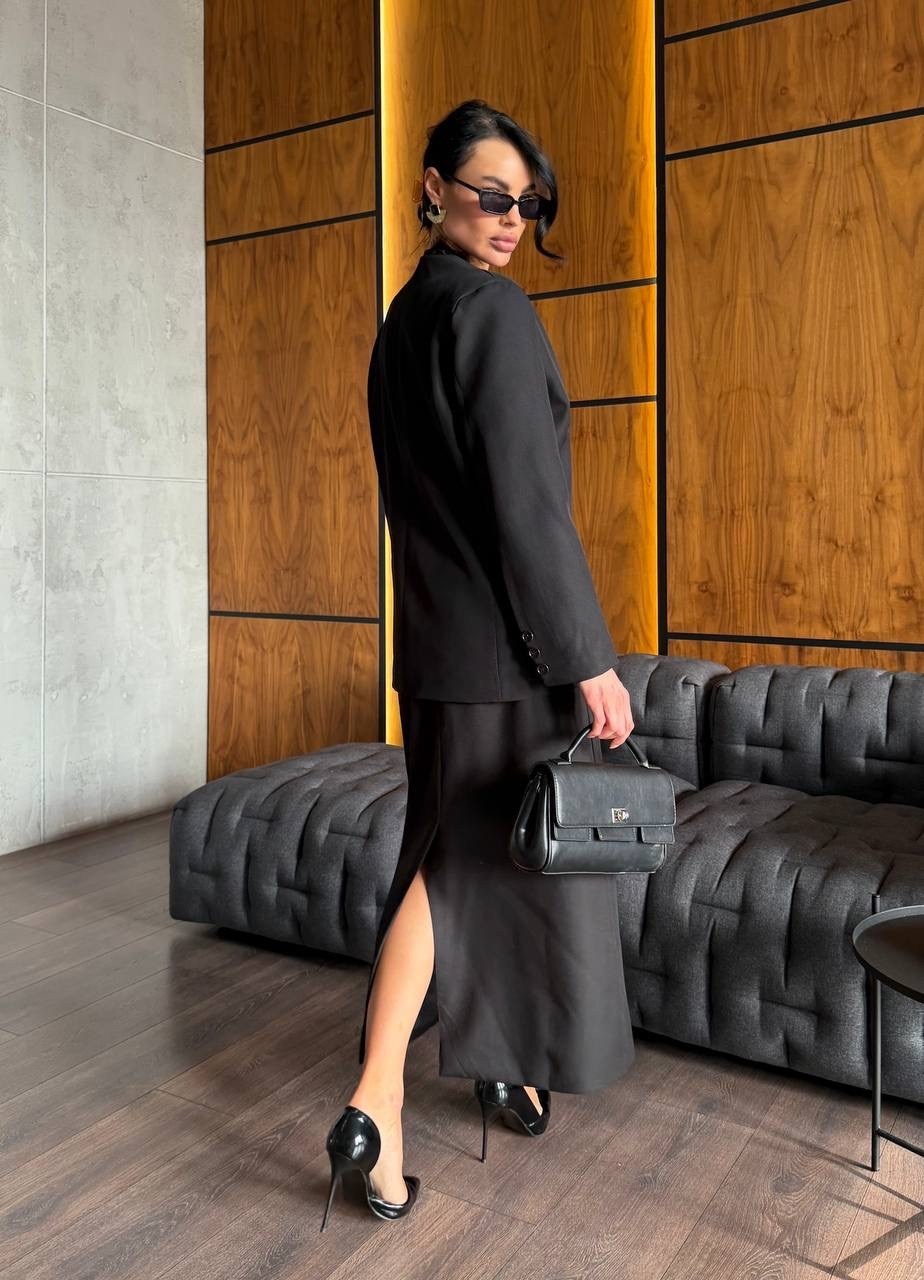 костюм платье в бельевом стиле и пиджак,пиджак с юбкой,костюм жакет и юбка,костюм двойка с юбкой оверсайз cantarni