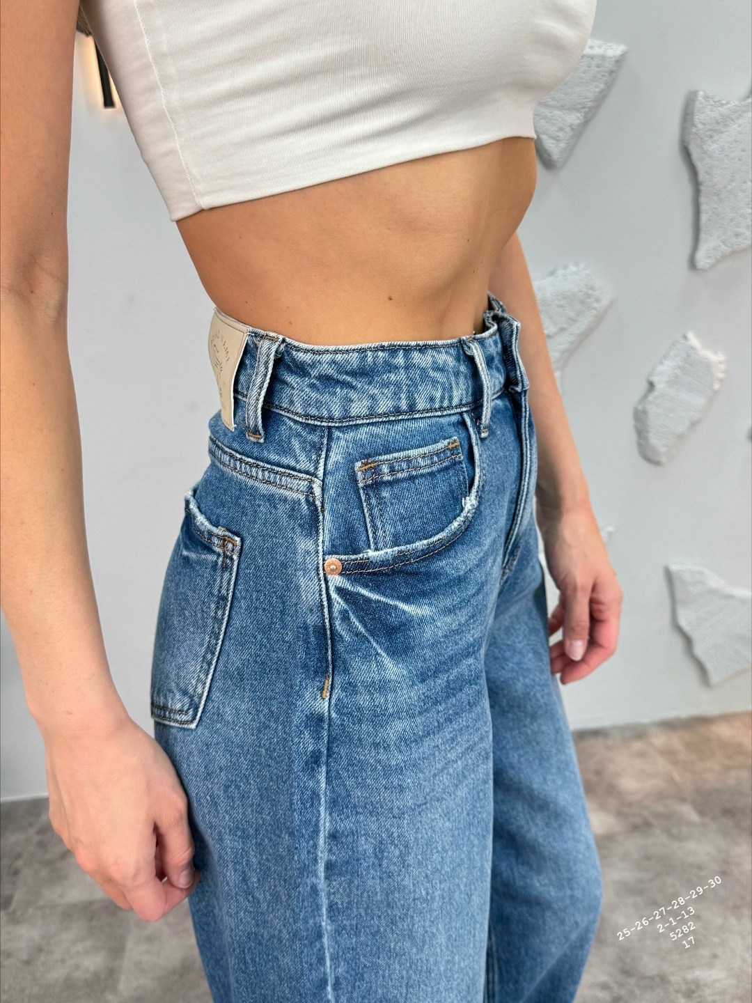 джинсы бананы с высокой посадкой lemibrand 86529416,женские джинсы,джинсы широкие,джинсы,бананы джинсы женские