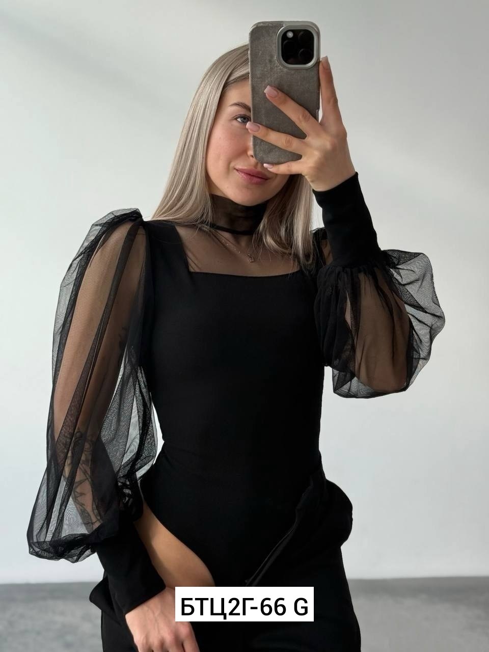 боди женское,боди с рукавами,блузка боди,блузка боди с длинным рукавом сетка sheilas цвет черный,нарядное боди
