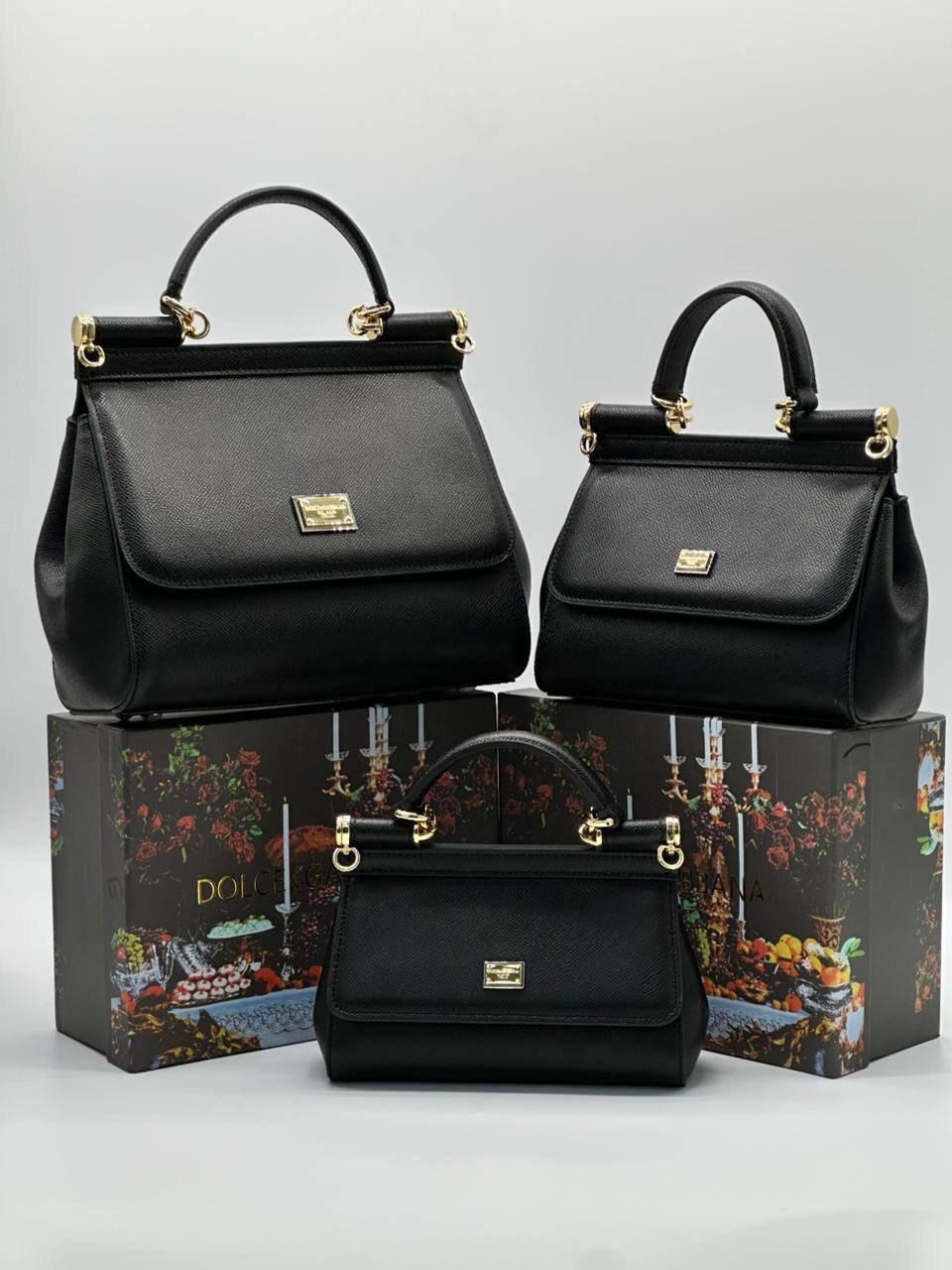 сумка dolce&gabbana,сумка дольче габбана,чёрная женская сумка dolce&gabbana,сумка dolce & gabbana sicily medium,сумка dolce gabbana натуральная кожа