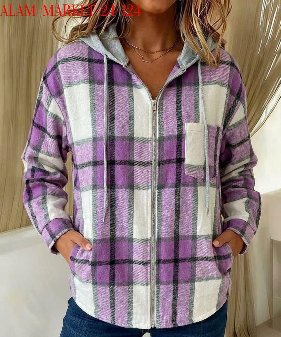 утеплённые рубашки в клетку женские с капюшоном,куртка в клетку женская,рубашка с капюшоном в клетку,клетчатая куртка,куртка в клетку