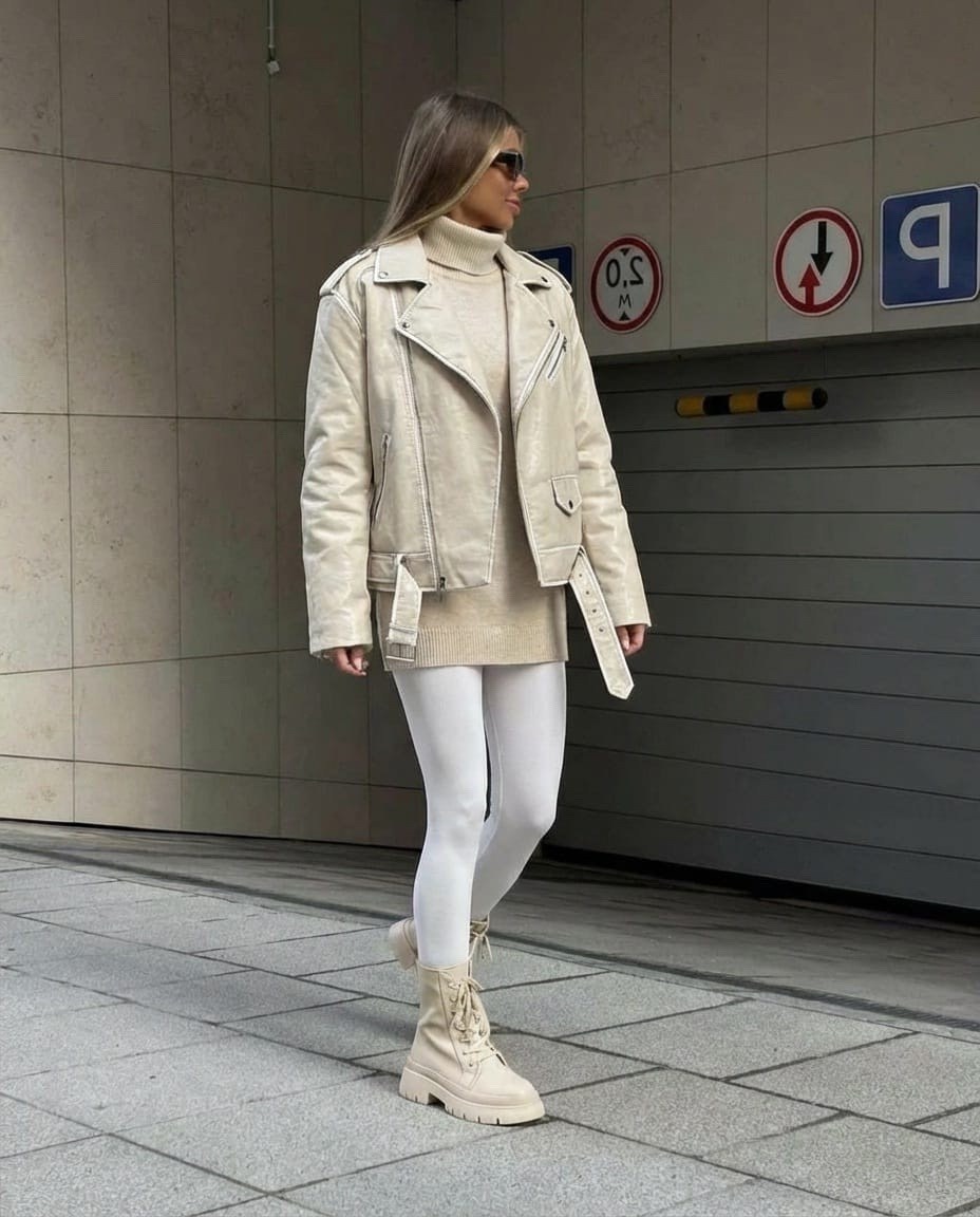 пуховик бежевый,бежевая куртка,образ со светлой дубленкой,дубленка светлая,мода стиль