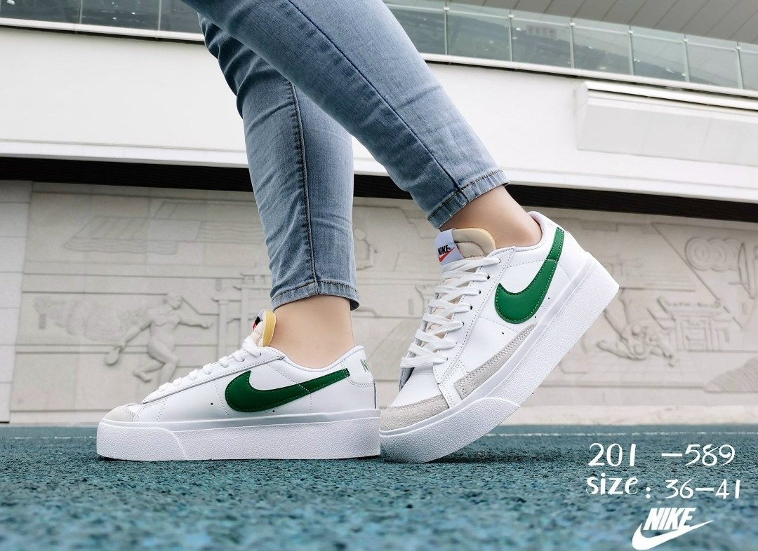 кроссовки nike blazer low '77 gs 'white pine green',кроссовки,кроссовки nike blazer low 77,кроссовки nike blazer,кроссовки nike blazer low 77 vintage pine green белый