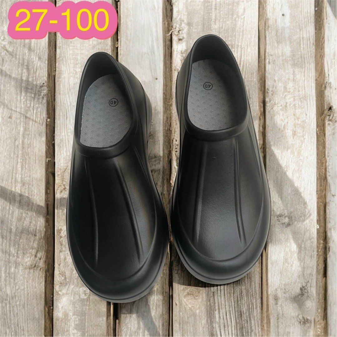 галоши janette садовые гл-400 размер 39-40, цвет чёрный, эва,галоши садовые размер 37-38 чёрный эва,резиновые галоши,обувь,галоши lucky land