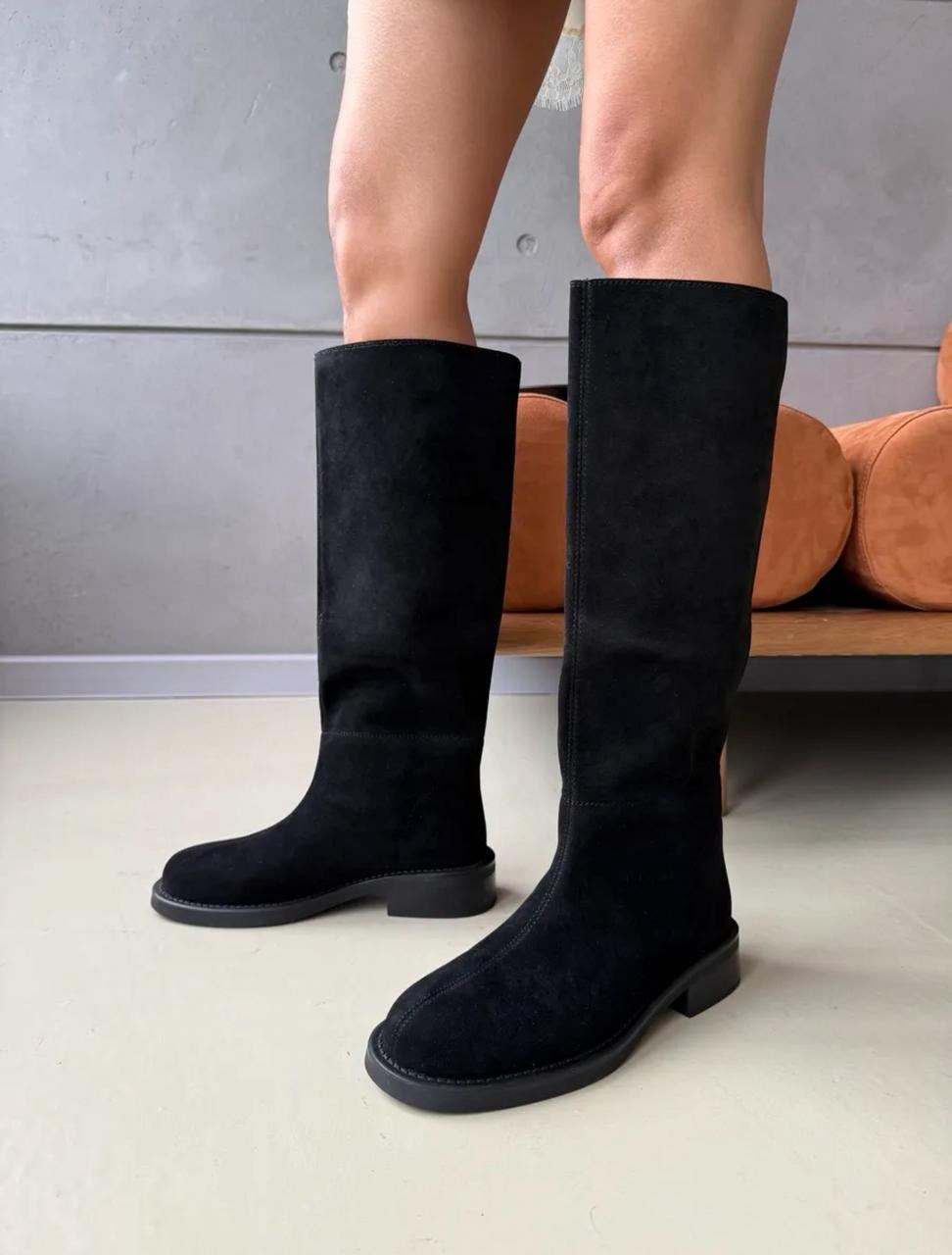 сапоги,женские сапоги,сапоги трубы высокие демисезонные matmazel,сапоги модные,сапоги-трубы