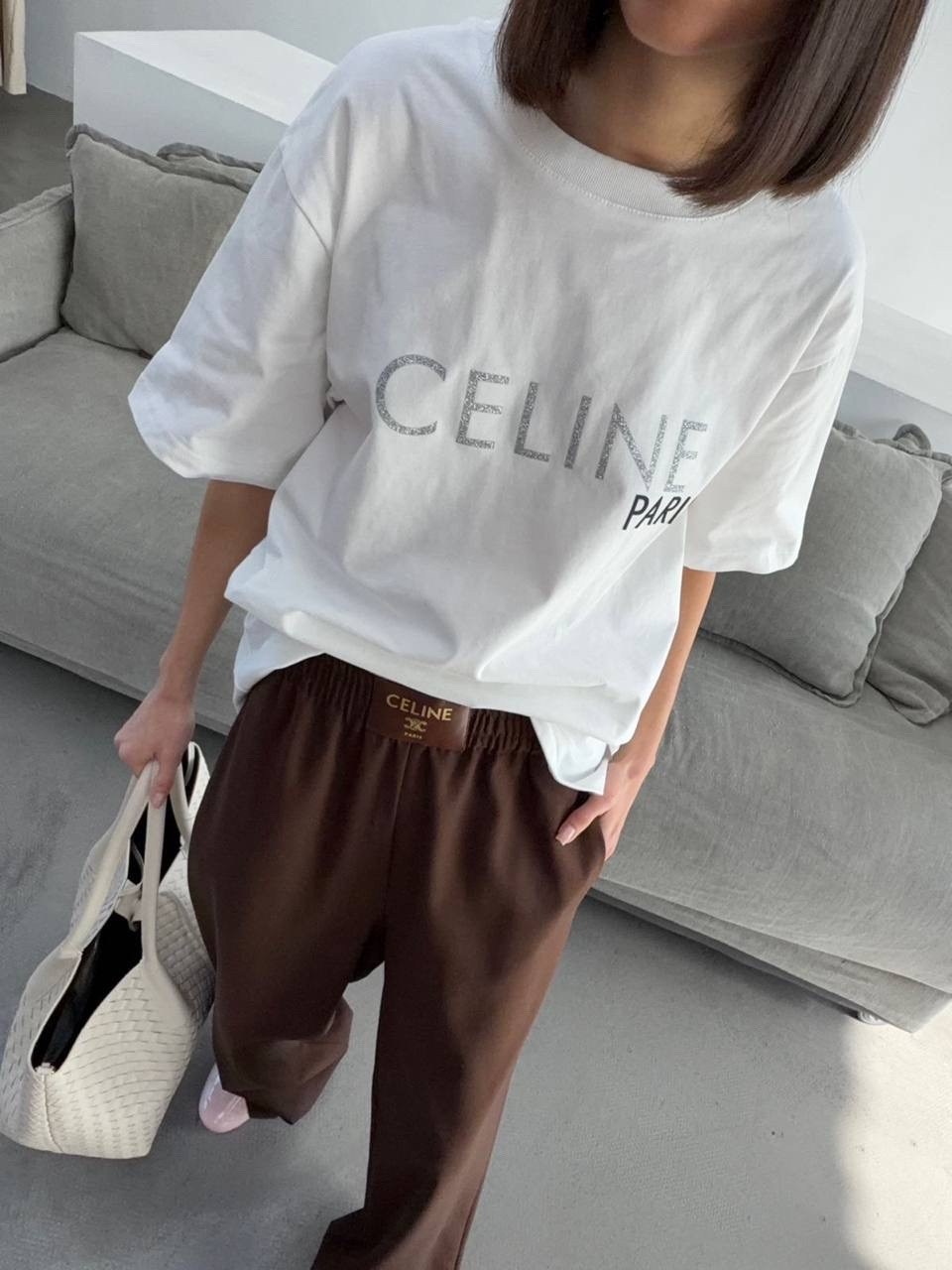 футболки женская,celine paris футболка,футболка оверсайз,футболке,футболка с принтoм оверсайз