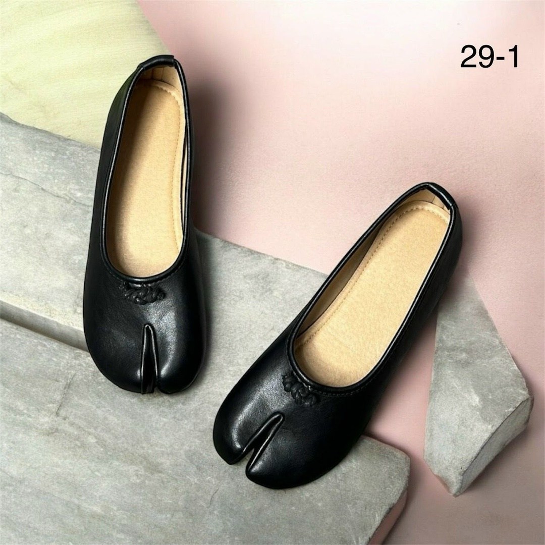 ,балетки таби,женская ,женские туфли на плоской подошве,черные туфли таби