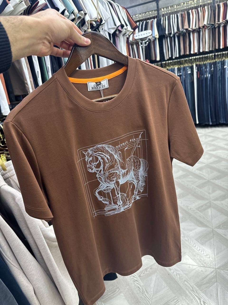 мужская футболка,футболка,коричневая футболка оверсайз,футболки для мужчин,коричневая футболка