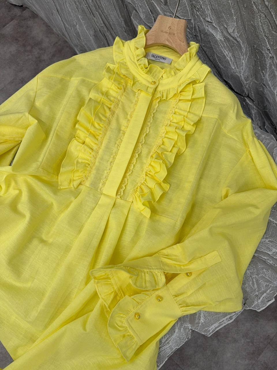 платье желтый,женское платье рубашка,платье с оборками,платья мини,летние платье