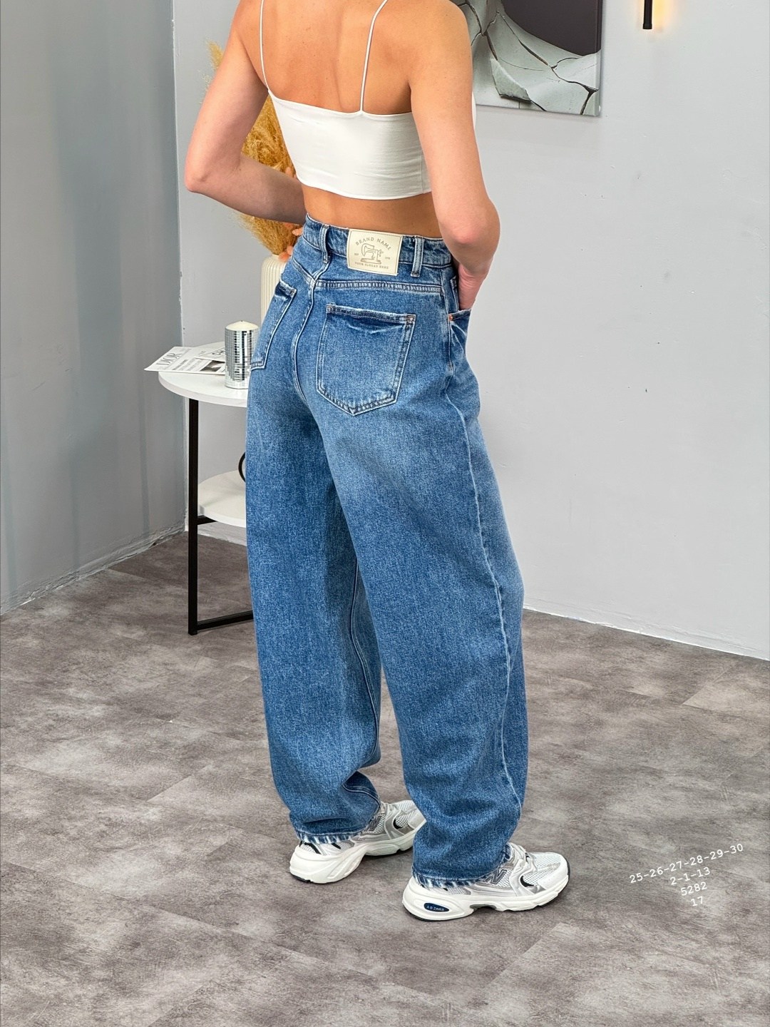 джинсы бананы с высокой посадкой lemibrand 86529416,женские джинсы,джинсы широкие,джинсы,бананы джинсы женские