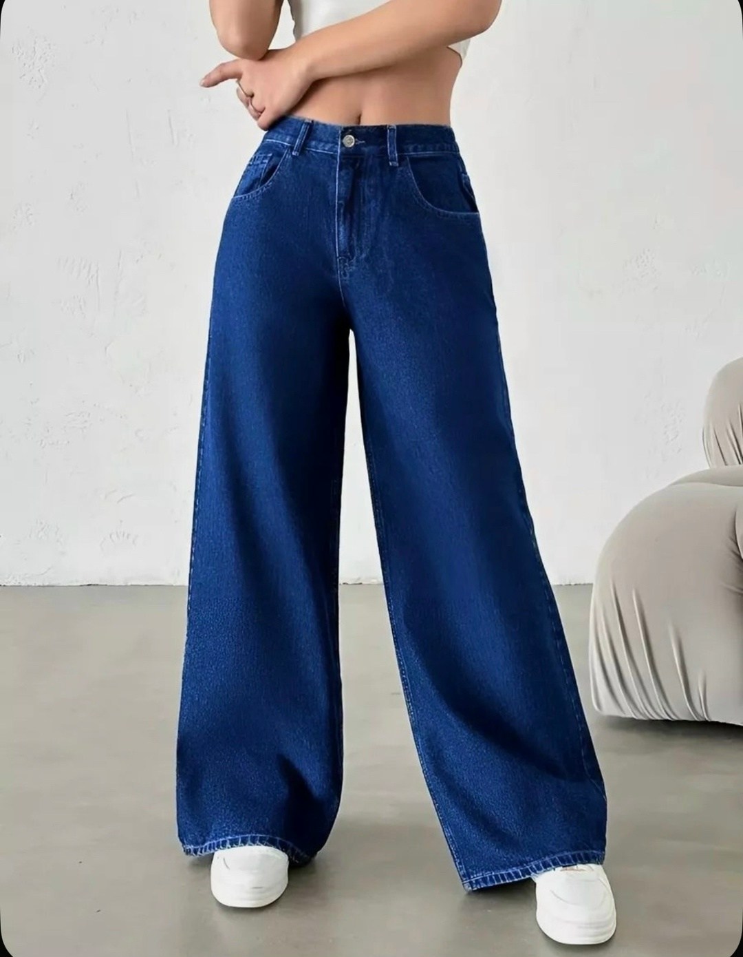 широкие джинсы женские,широкие джинсы,джинсы трубы широкие,синие широкие джинсы,джинсы широкие с высокой посадкой dh fashion цвет синий