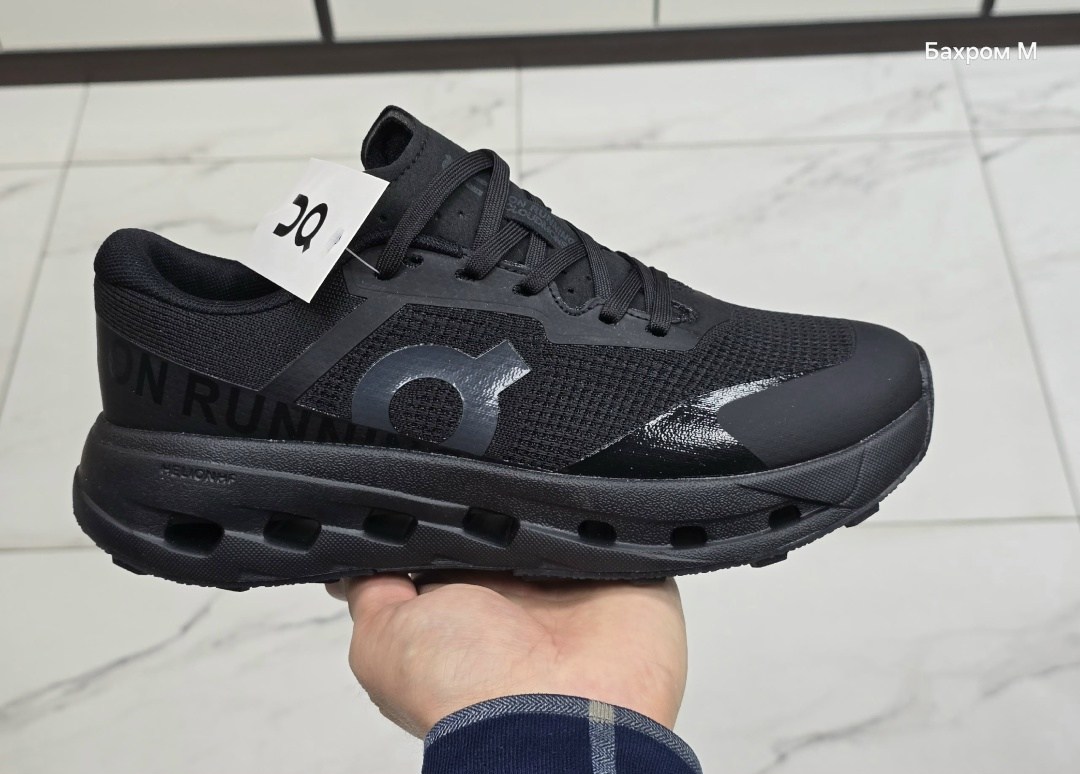 кроссовки cloudmonster on цвет all black,кроссовки on cloudmonster,кроссовки,мужские кроссовки,мужские кроссовки и спортивная  на cloudmonster