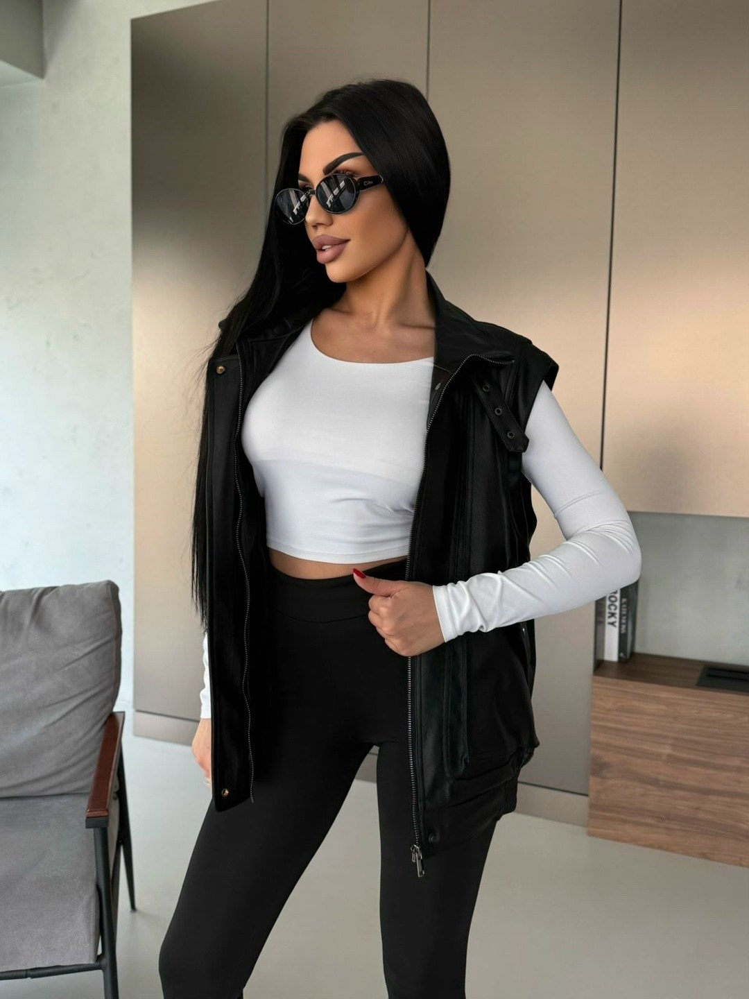 женские жилетки,жилет женский кожаный,жилетка на синтепоне,жилетка кожаная,жилет женский