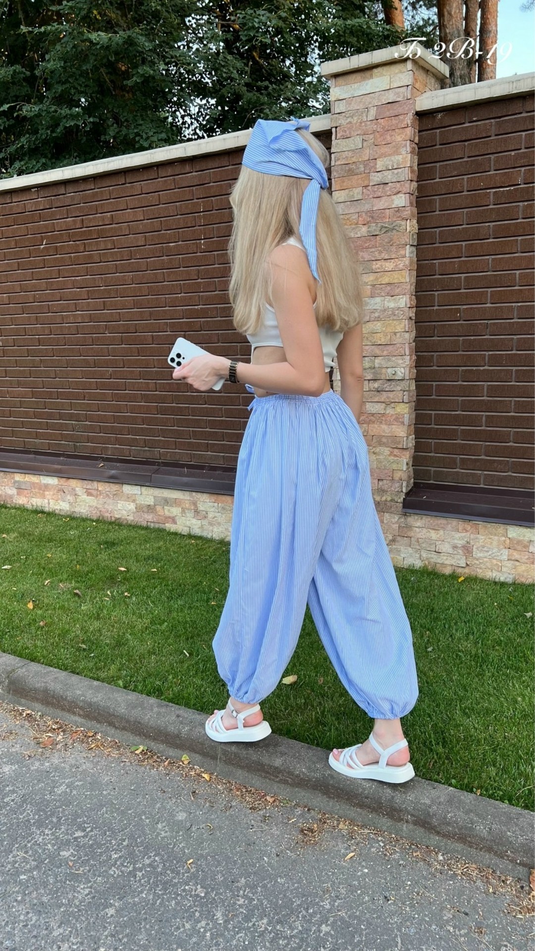 брюки голубой,летние брюки,широкие штаны,трикотажные брюки,свободные брюки
