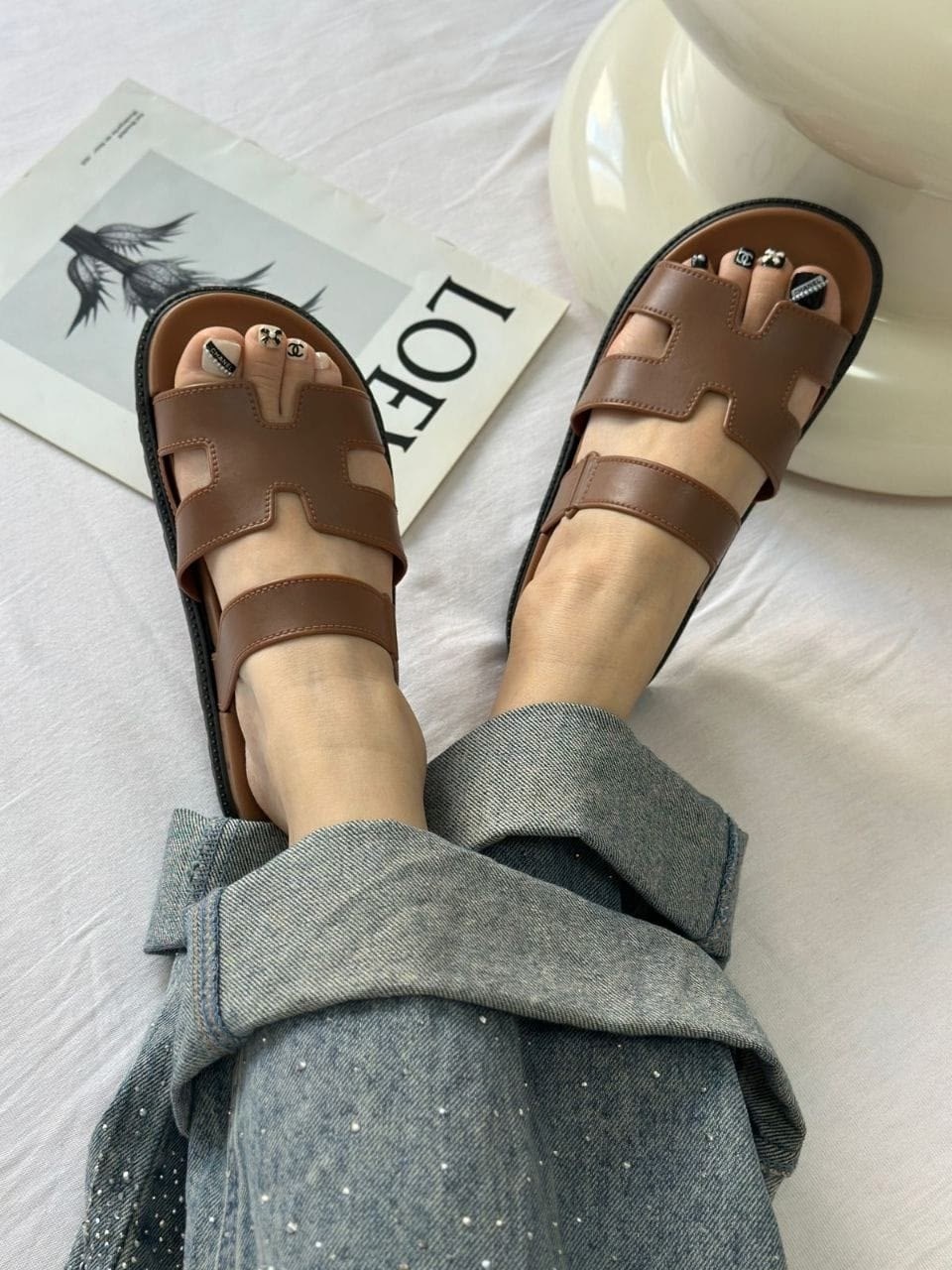 ,шлепки эрмес,шлепанцы hermes,босоножки хермес,сандалии hermes