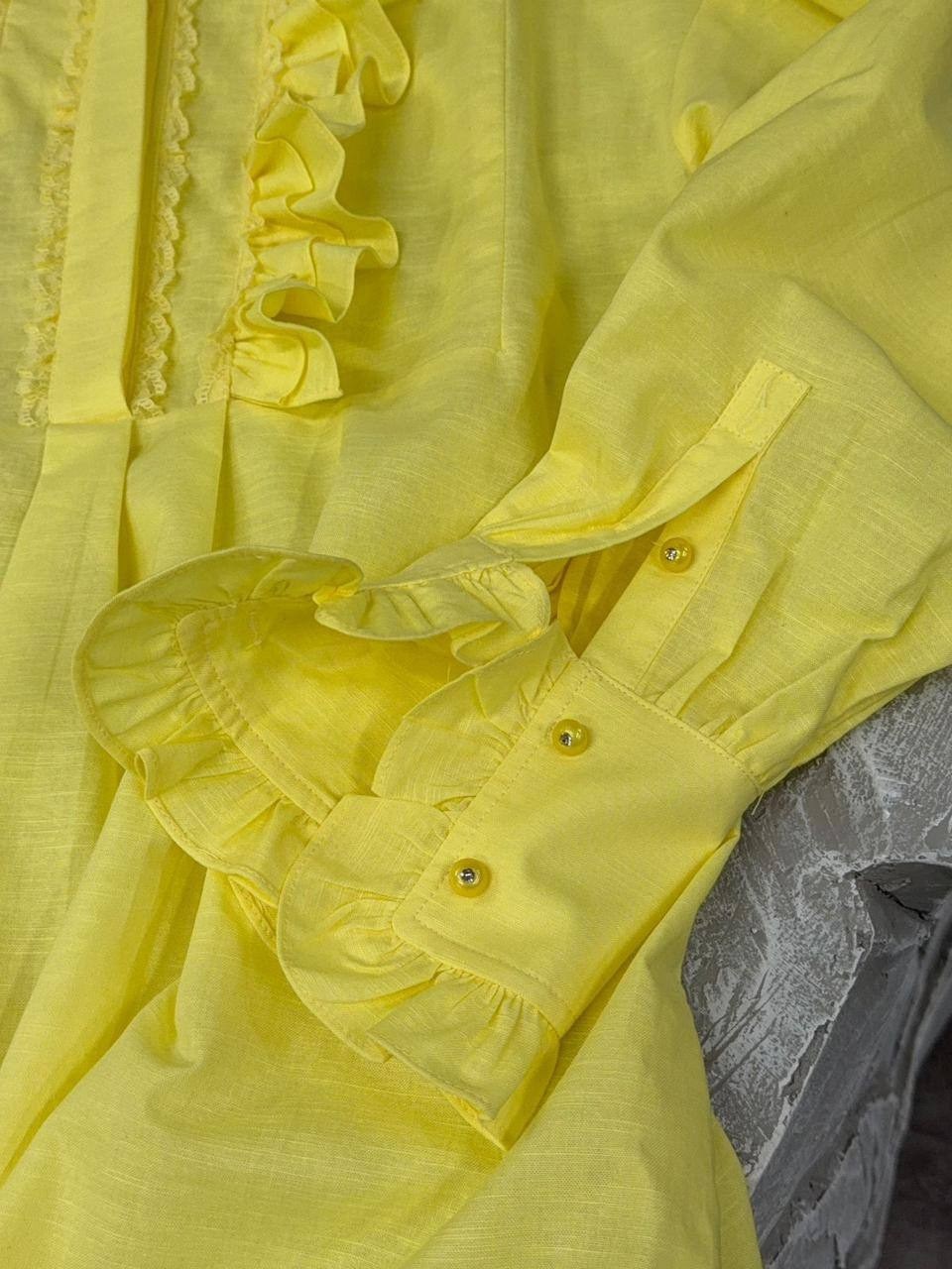 платье желтый,женское платье рубашка,платье с оборками,платья мини,летние платье