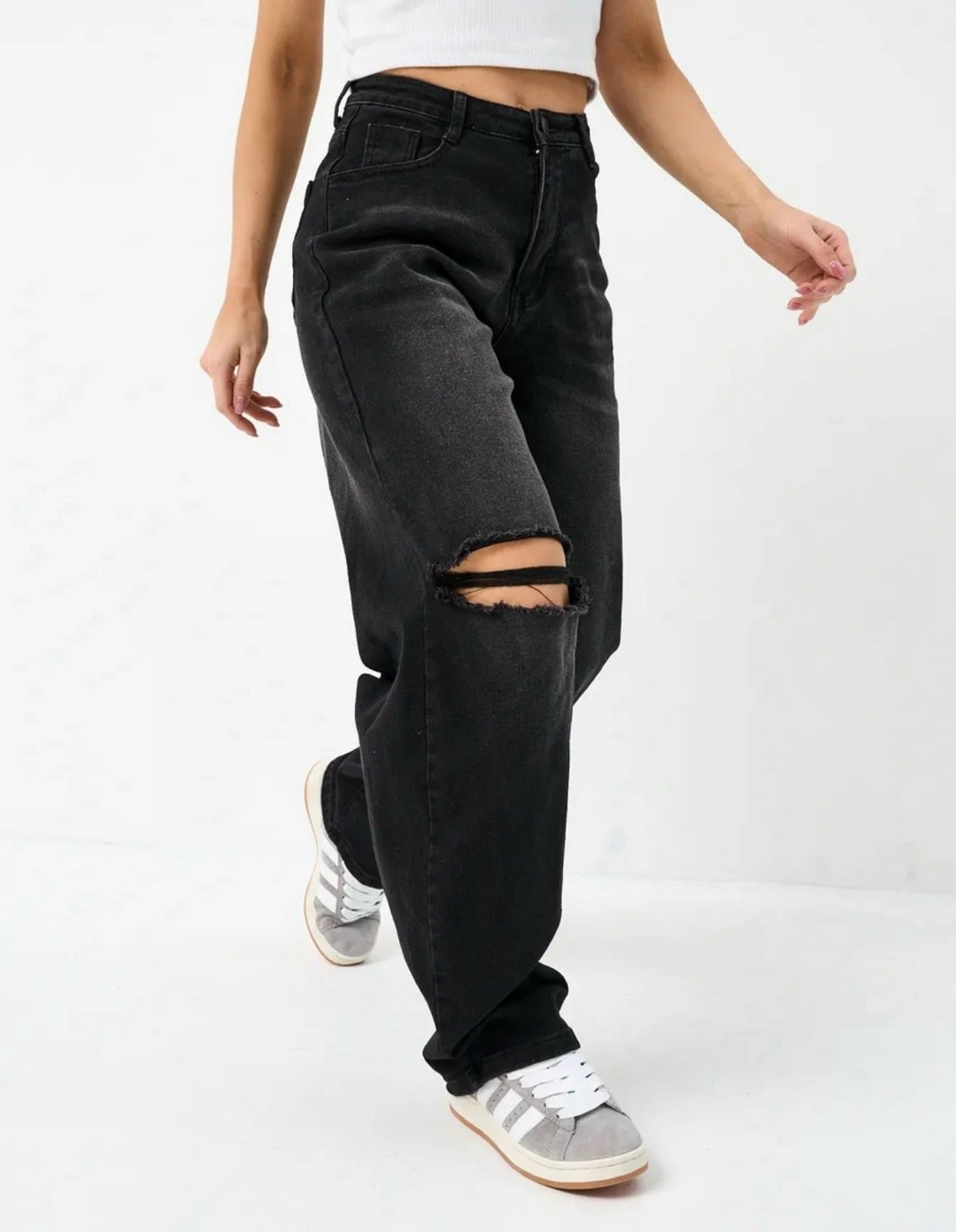 широкие чёрные джинсы,женские джинсы,джинсы черные,широкие джинсы,джинсы темные