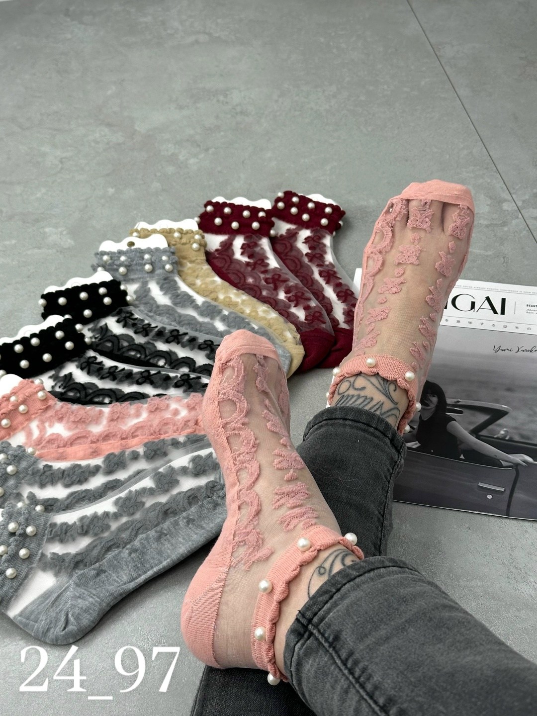 носки женские,короткие женские носки,носки модная,носки с бусинками женские,носки для женщин