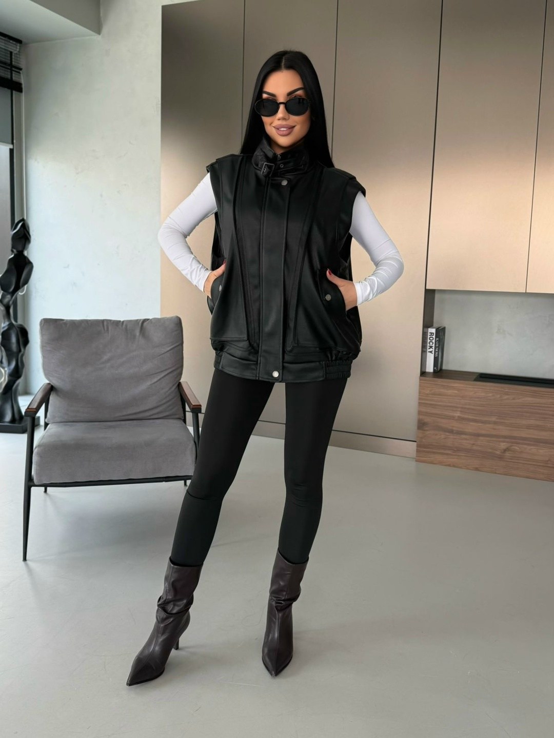 женские жилетки,жилет женский кожаный,жилетка на синтепоне,жилетка кожаная,жилет женский