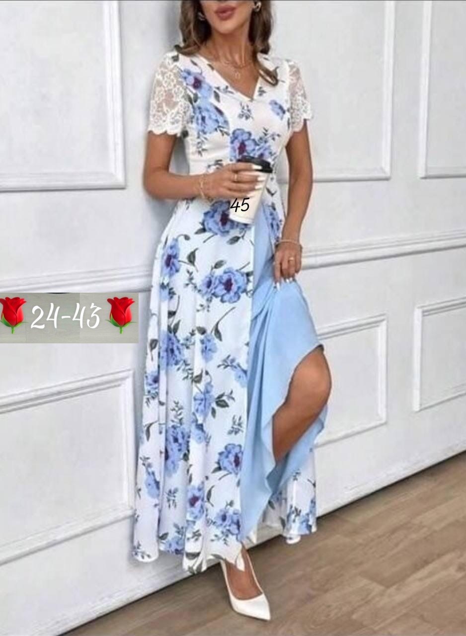 платье женское летнее,платье летнее,платье женской,длинное летнее платье в цветочек,летнее платье макси