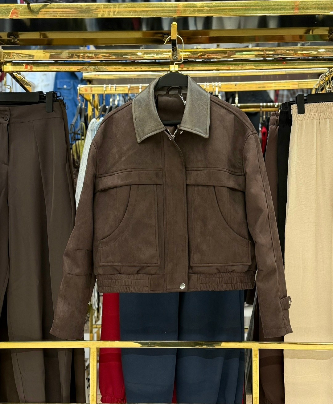 замшевая куртка,бомбер женская куртка,куртка кожаная,куртка из экозамши,women handmade brown oversize bomber lambskin soft real leather jacket