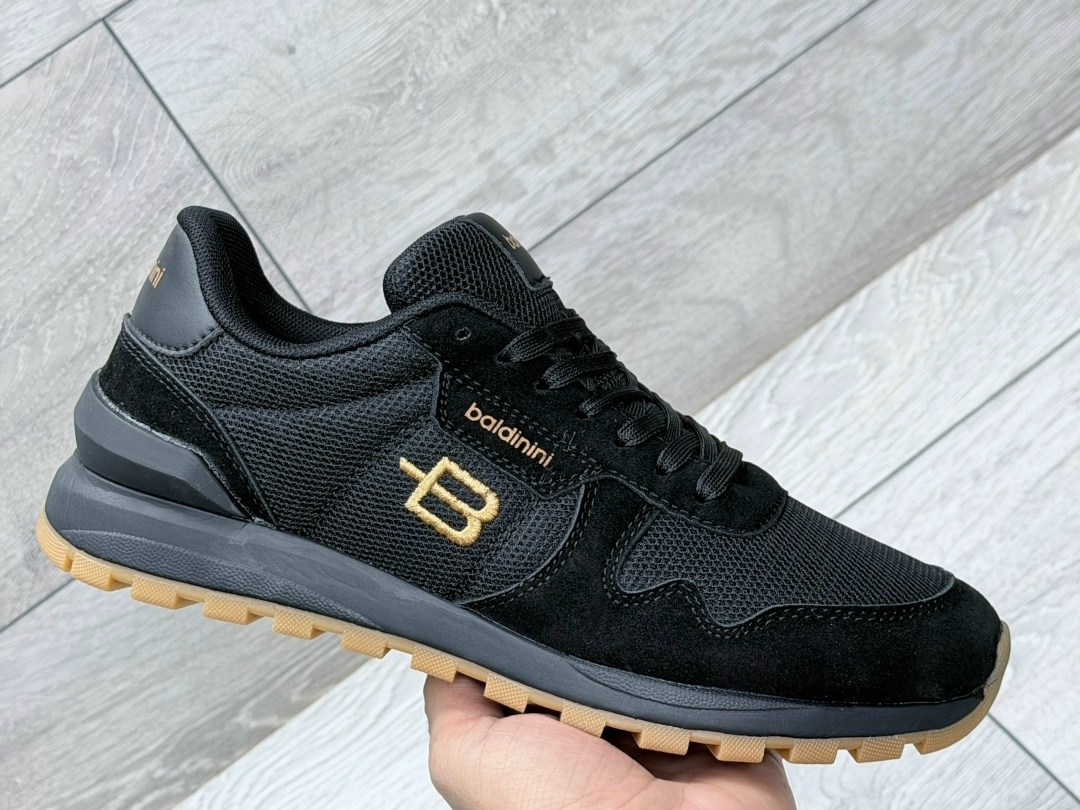 ,кроссовки baldinini,мужские кроссовки,кроссовки из темной и серо коричневой замши и ткани baldinini мультиколор,кроссовка мужской