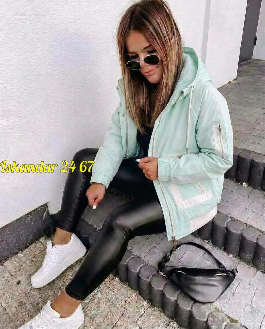 куртка женская,куртка женская весенняя с капюшоном короткая парка мята jozzy,куртка женская демисезонная,куртка женская весенняя,модная куртка