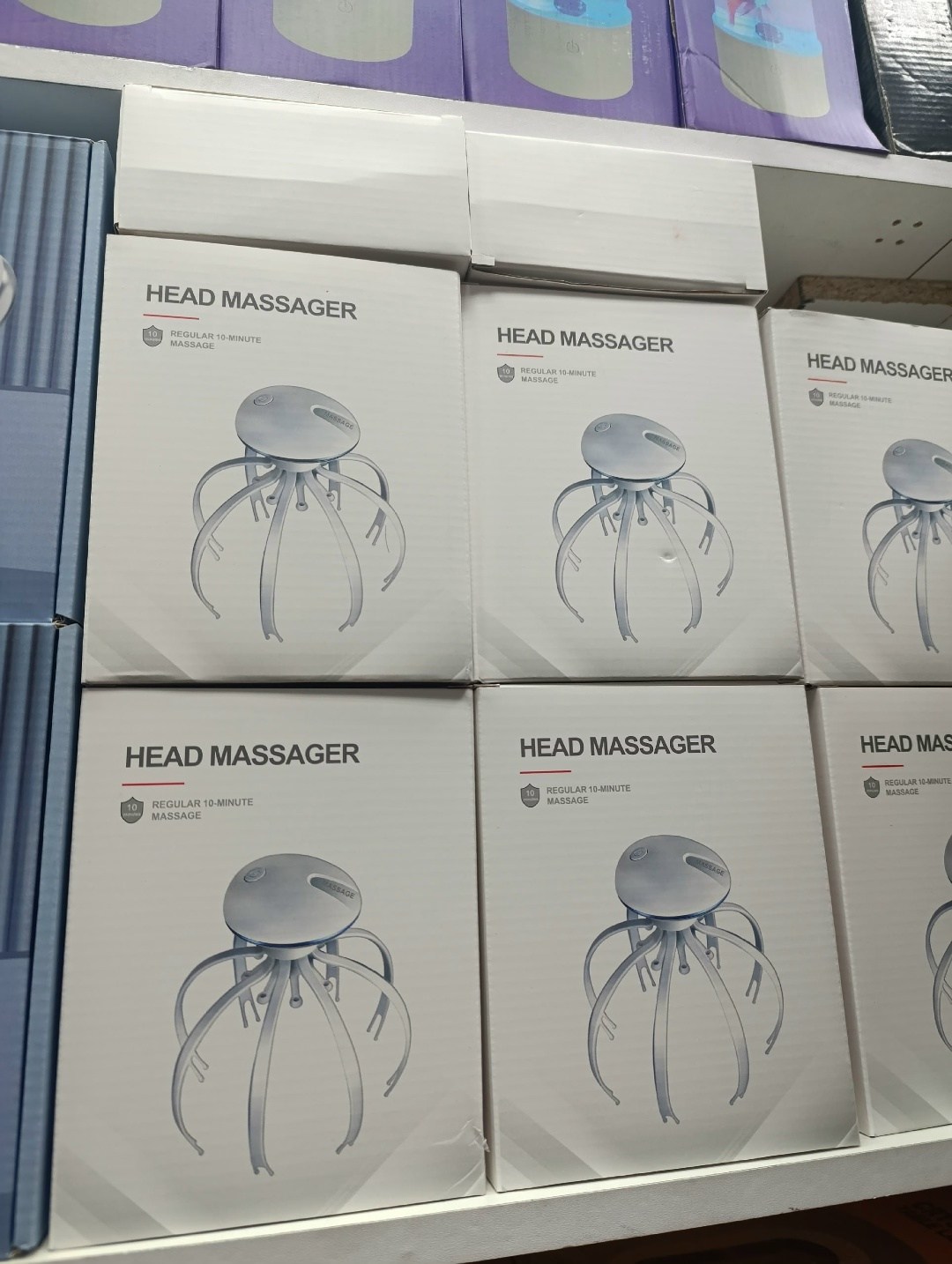 массажер для головы электрический,массажер для головы осьминог,умный электрический массажер для головы осьминог,беспроводной электрический массажер для головы,массажер для головы