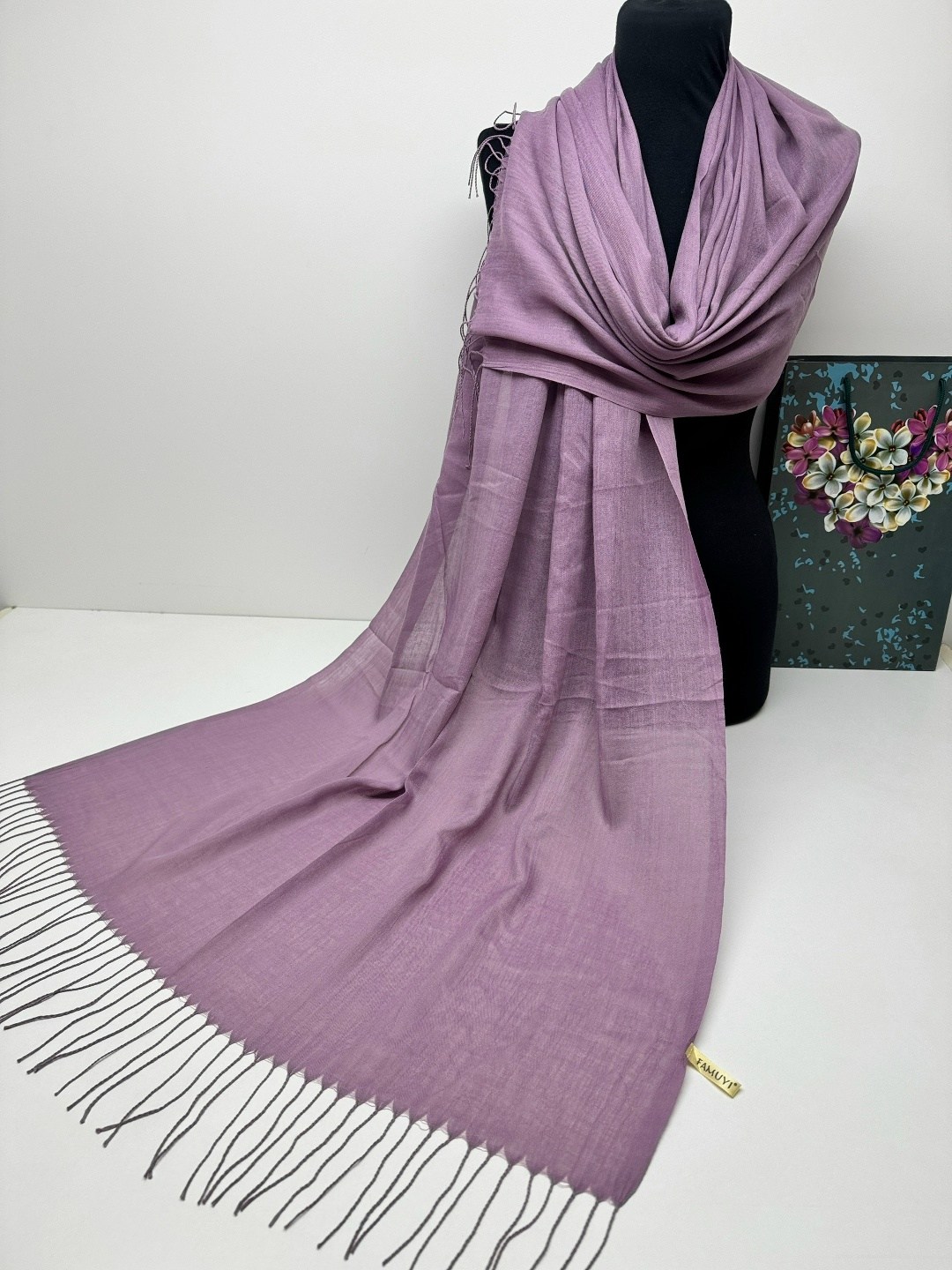 палантин женский однотонный,палантин женский,палантин теплый,кашемировый двусторонний палантин,палантин женский шарф